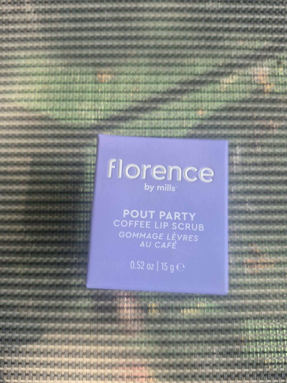 Florence By Mills-Pout Party Coffee Lip Scrub - Purple